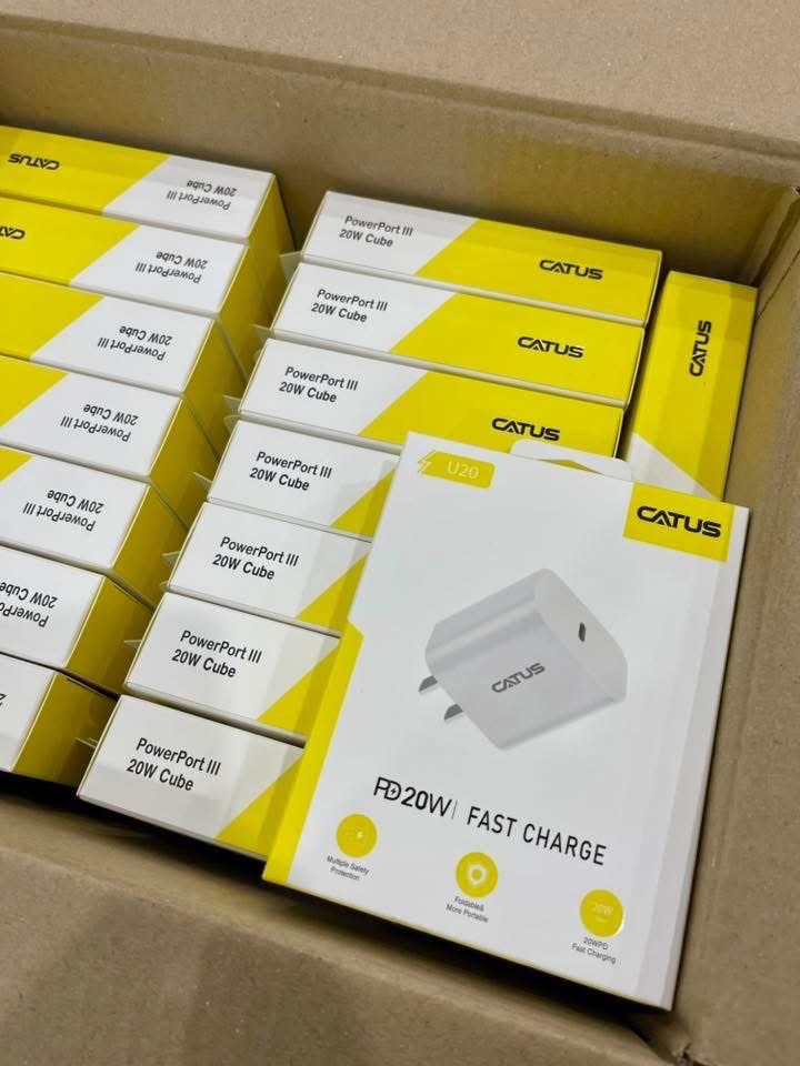 Củ sạc nhanh 20W CATUS U20 (Type-C) chính hãng - Ảnh 5
