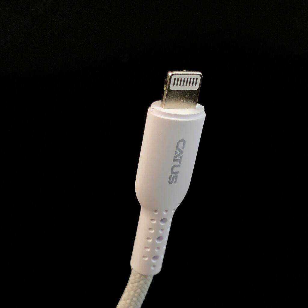 Cáp sạc nhanh PD 27W CATUS DU-CL06 (Type-C to L) dây dù trắng - Ảnh 7