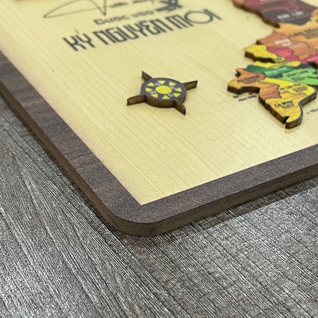 BẢN ĐỒ GỖ VIỆT NAM 34 TỈNH THÀNH - Ảnh 5