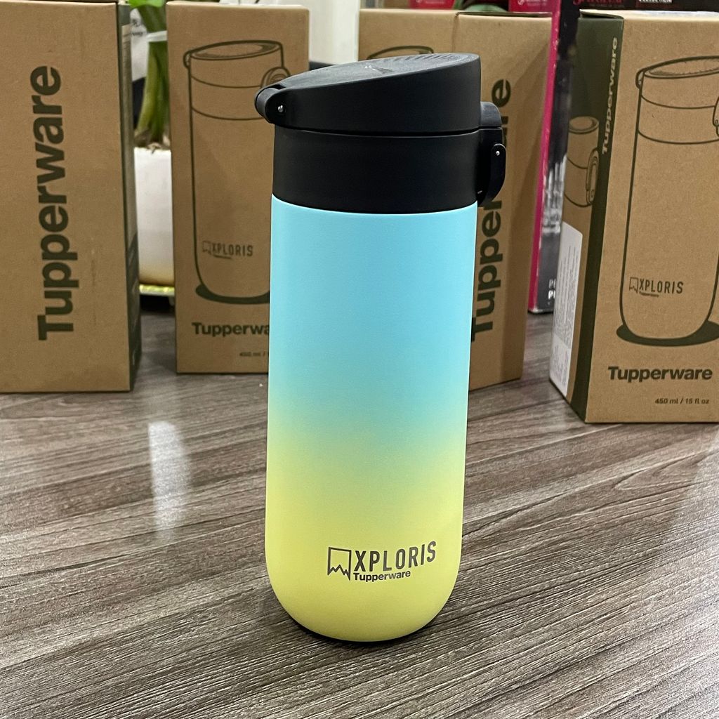 Bình giữ nhiệt Tupperware Xploris Flask 450ml (Tặng Túi) - Ảnh 4