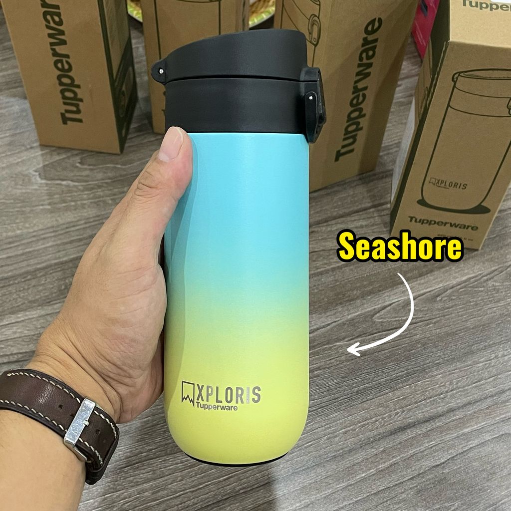 Bình giữ nhiệt Tupperware Xploris Flask 450ml (Tặng Túi)