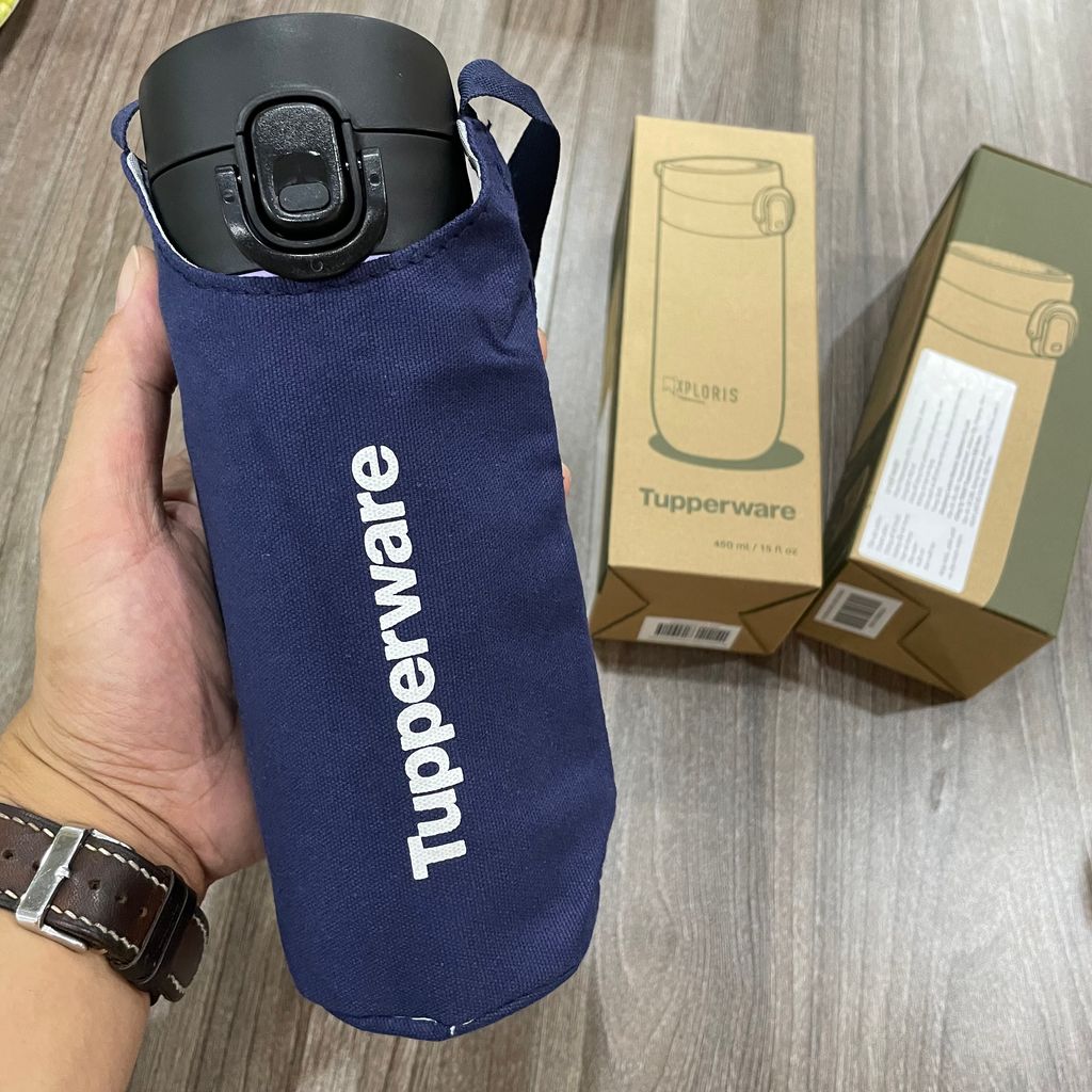 Bình giữ nhiệt Tupperware Xploris Flask 450ml (Tặng Túi) - Ảnh 6