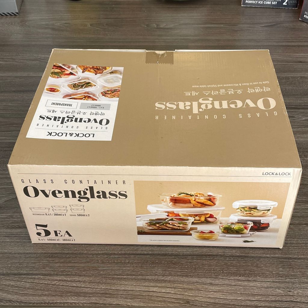 Bộ 5 hộp đựng thực phẩm thủy tinh Lock&Lock LLG445S5 - Ảnh 7