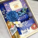  SÉT QUÀ TẾT V268 - Set bia khay gỗ 4 món kèm túi mica xách.  ( 4 màu ) - Ảnh 9