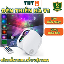 Đèn thiên hà v2 Loa bluetooth thế hệ mới, Chiếu bầu trời trăng sao (FULL VAT) cực chill