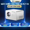Máy chiếu Z6 FLY V2 FullHD 1080p máy chiếu xem phim đi cảnh có chân cắm USB Đi cảnh ( FULL VAT)