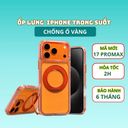 Ốp Trong Suốt Iphone 11-17Promax TAHATO bản năng cấp cứng viền mềm dễ lắp chống trầy xước ốp có chân