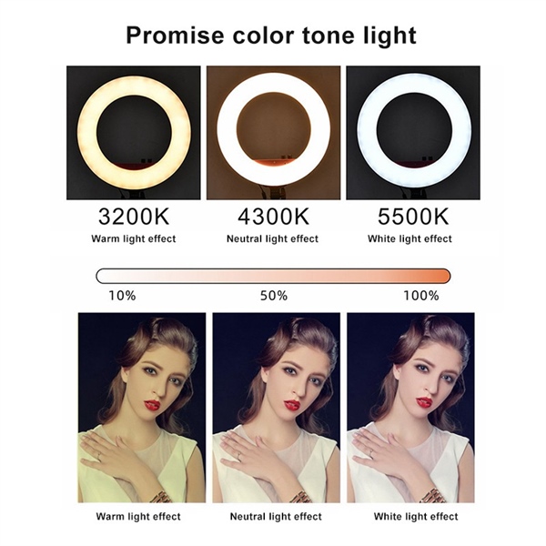 Giá Đỡ Livestream 2 Điện Thoại S3 + Đèn LED 3 Màu Chỉnh Sáng Xoay 360° Quay Video TikTok - Ảnh 3