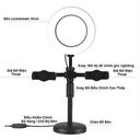 Giá Đỡ Livestream 2 Điện Thoại S3 + Đèn LED 3 Màu Chỉnh Sáng Xoay 360° Quay Video TikTok - Ảnh 10
