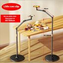 Giá Đỡ Điện Thoại Livestream L58S Xoay 360 Độ – Chữ Z Chắc Chắn, Chiều Cao 1m6, Hợp Kim Nhôm Màu Đen - Ảnh 5