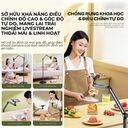 Giá Đỡ Điện Thoại Livestream L58S Xoay 360 Độ – Chữ Z Chắc Chắn, Chiều Cao 1m6, Hợp Kim Nhôm Màu Đen - Ảnh 8