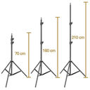 Chân Đèn Livestream Linco - 8806 Light Stand - Ảnh 8