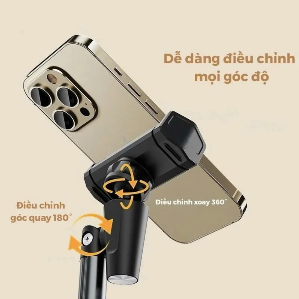 Giá Đỡ Điện Thoại Để Bàn T10 – Xoay 360° – Hợp Kim Nhôm Cao Cấp  - Ảnh 5
