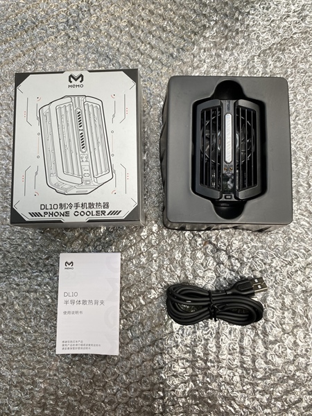 Quạt Tản Nhiệt Điện Thoại Gaming MEMO DL10 – Sò Lạnh TEC, LED RGB, Pin 2000mAh, Hiển Thị Nhiệt Độ - Ảnh 5