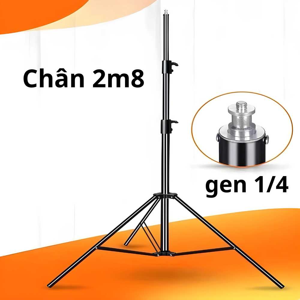 Đèn Livestream-Bộ Đèn Livestream Softbox Vuông D16-Kích Thước 60x90 – Ngàm Nhựa, Chân 2m8 - Ảnh 7