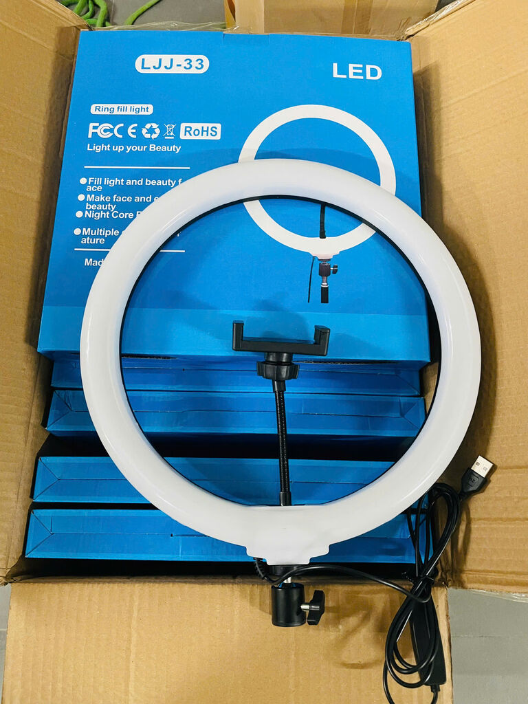 Bộ Đèn Livestream LJJ 33CM Kèm Chân 2m1 – Đèn Ring Light Chuyên Dụng Quay Video, Bán Hàng Online - Ảnh 2