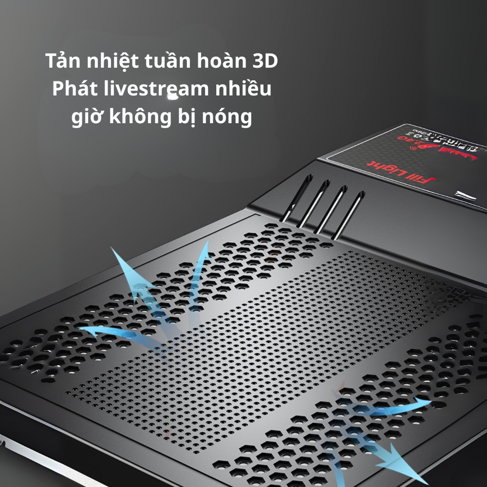 Bộ Đèn Led Chữ Nhật Hỗ Trợ Studio Chụp Ảnh Livetream M777 Kèm Chân đèn 8819 - Ảnh 5