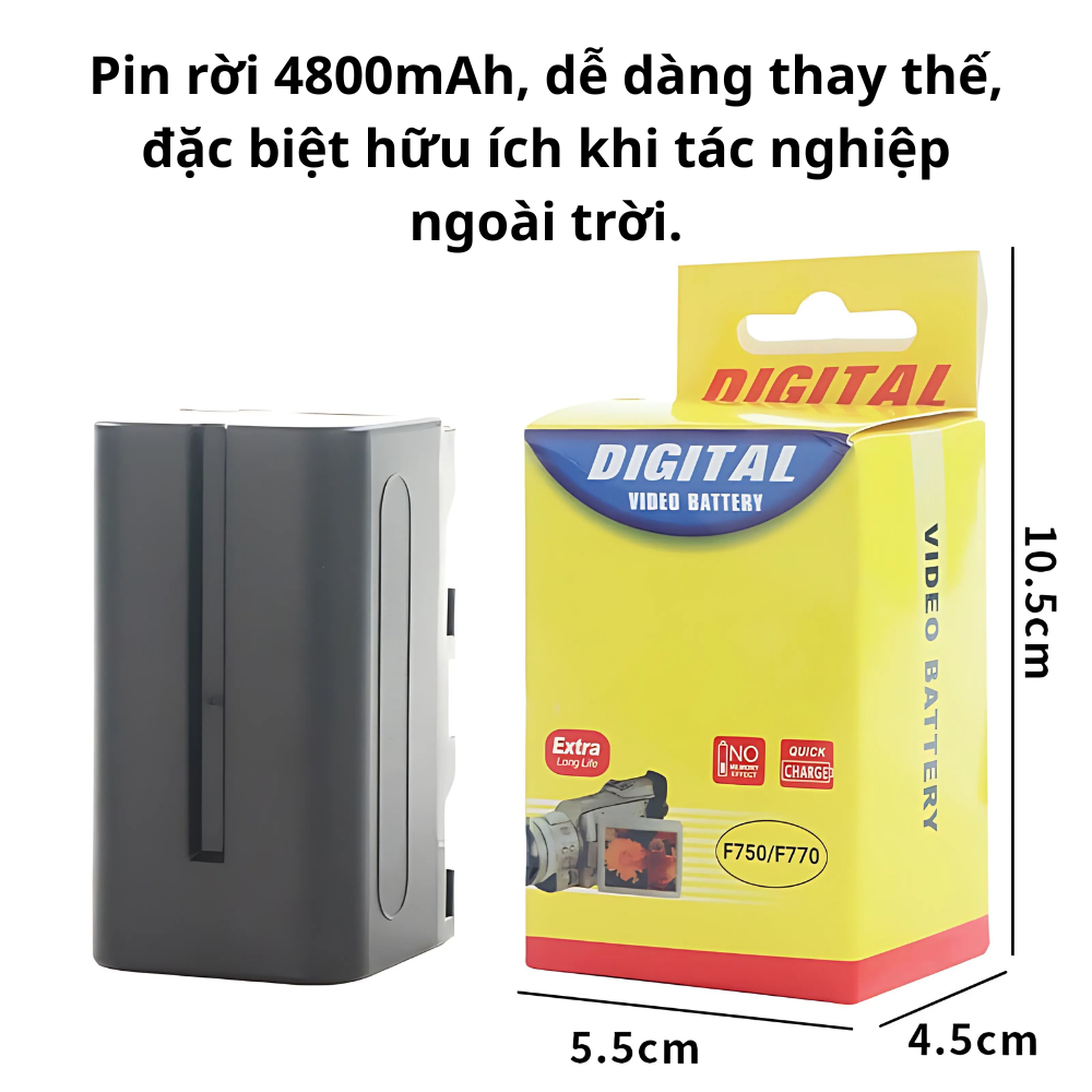 Bộ Đèn Studio Livestream Pro Led E800 – 50W – Ánh Sáng Chuyên Nghiệp Kèm Chân - Ảnh 5