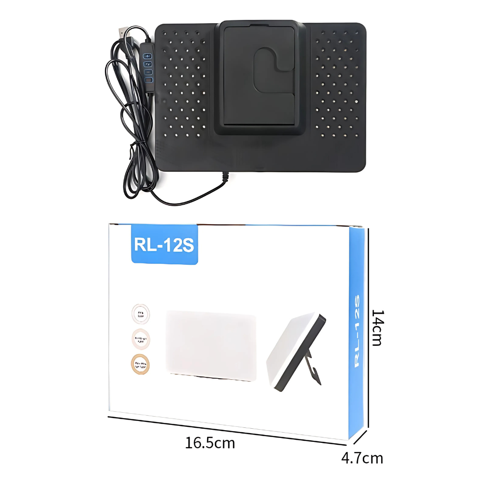 Đèn Chữ Nhật RL12S - 12 Inch - Nhỏ Gọn, Đa Năng, Chiếu Sáng Chuyên Nghiệp -  Thùng 40 Cái