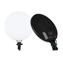 Bộ Đèn Livetream LED Tròn Tràn Viền PF-33cm Kèm Chân 8819 - Ảnh 8