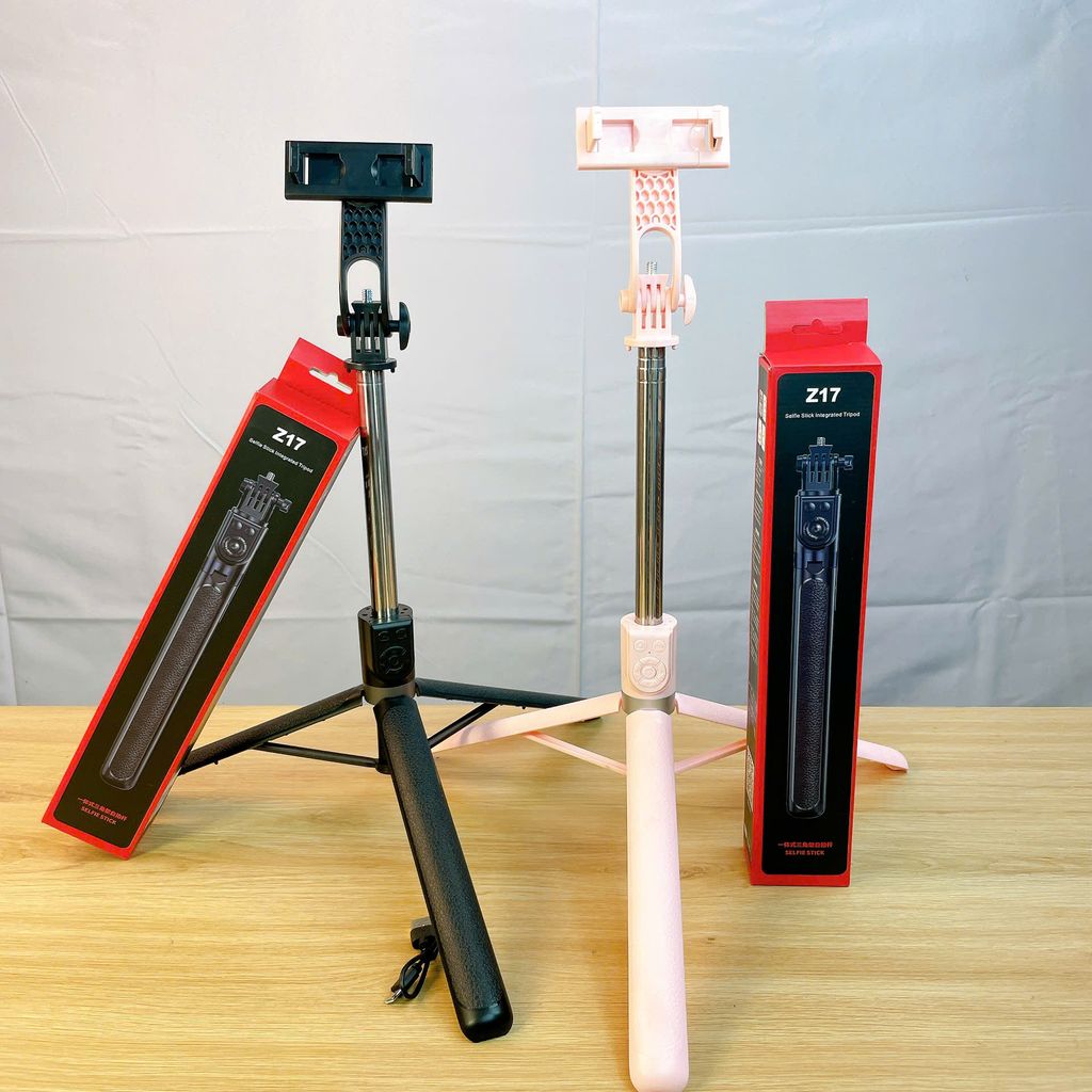 Gậy Chụp Ảnh Z17 - Chiều cao tới 1m8 - Có gen 1/4 - Remote sạc pin - Ảnh 3