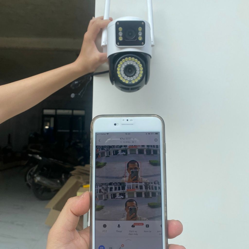 Camera Yoosee 2 Mắt - Xoay 350 độ - Ảnh 4