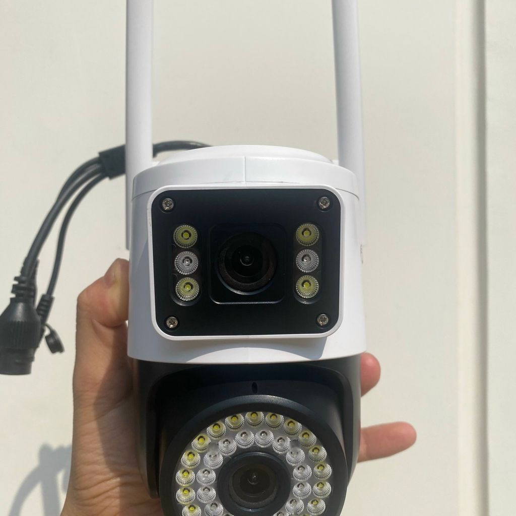 Camera Yoosee 2 Mắt - Xoay 350 độ