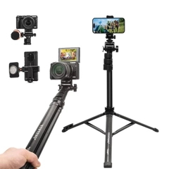 Tripod Yunteng VCT 91666 - Chân máy và gậy selfie camera - Ảnh 3
