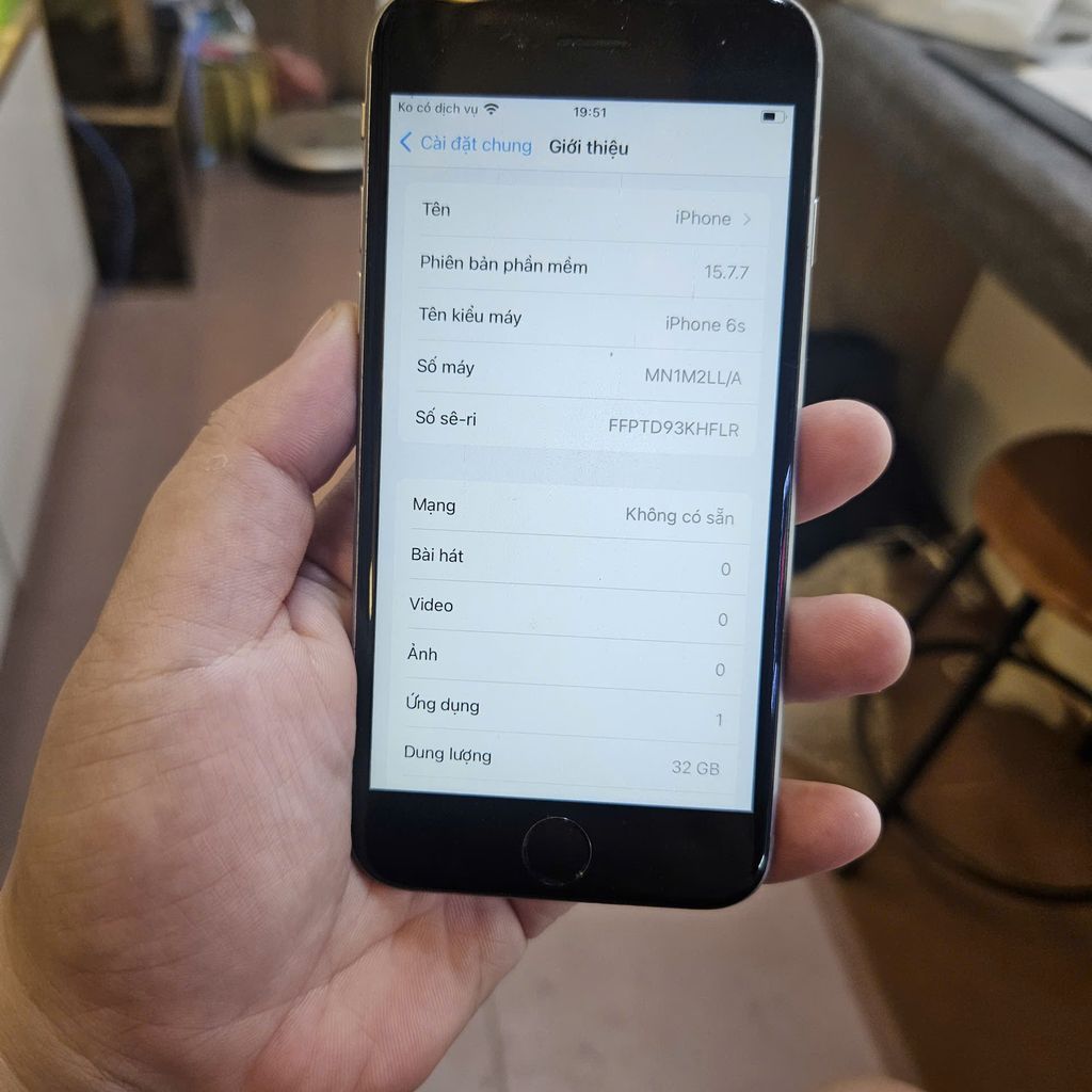 iphone 6s 32gb zin cũ đẹp full chức năng nghe gọi zalo fb tiktok mượt - Ảnh 3