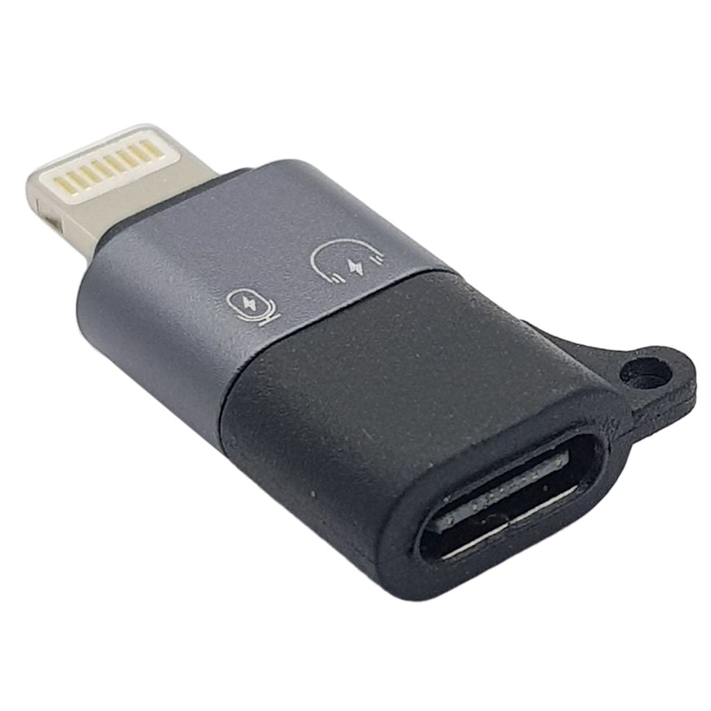 Đầu chuyển đổi Type C sang Lightning (Sạc + OTG + âm thanh kỹ thuật số)