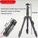 Chân Máy Ảnh Điện Thoại Tripod Yunteng VCT-180 – Chất Liệu Kim Loại - Nhỏ Gọn Tiện Lợi - Cao Tối Đa  - Ảnh 7