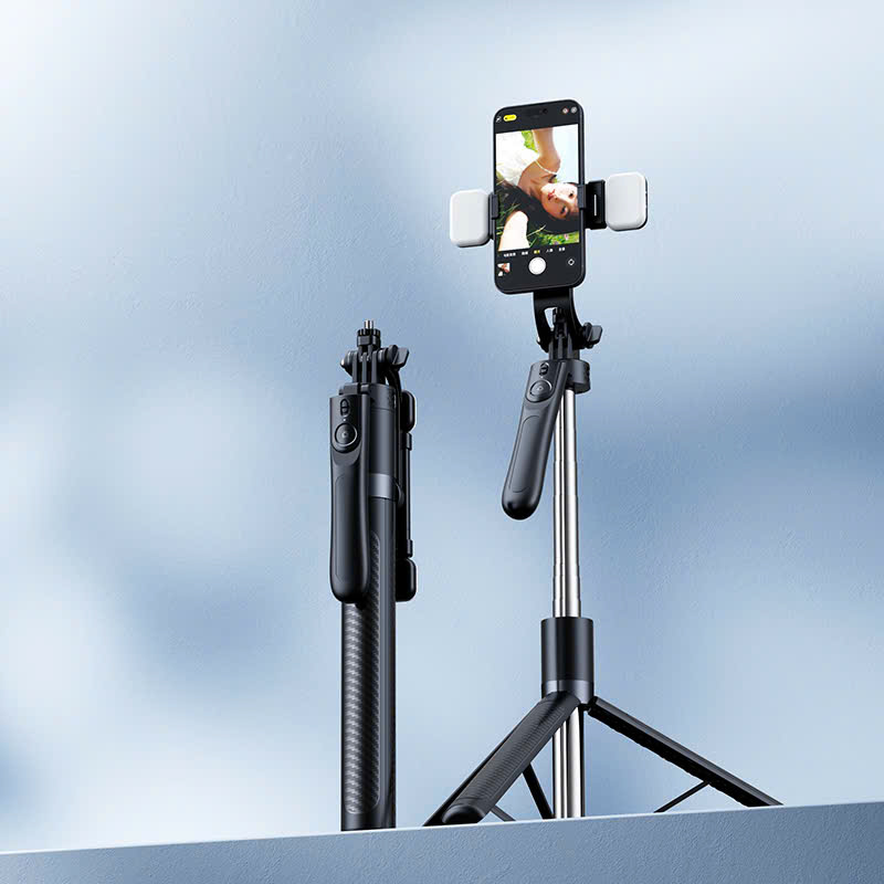 Gậy Selfie Tripod X6 MAX – Kéo Dài Tới 1M8, Tích Hợp Chân Đế, Gọn Nhẹ, Chắc Chắn, Dễ Mang Theo