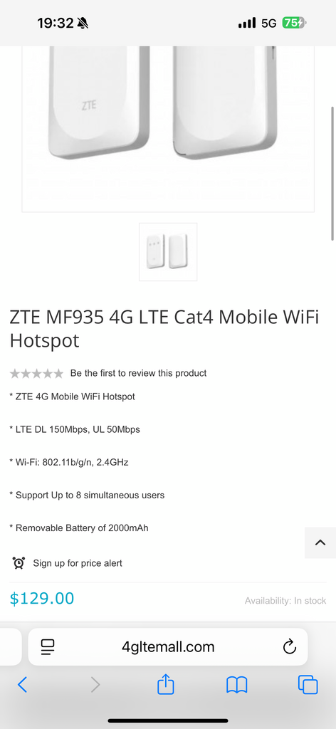 phát wifi ZTE Mf935 - Ảnh 8
