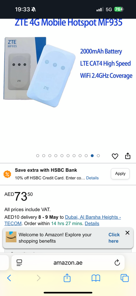 phát wifi ZTE Mf935 - Ảnh 2