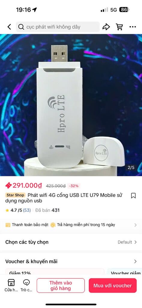 phát wifi U79 usb cắm ô tô , & mọi thiết bị cổng usb - Ảnh 2