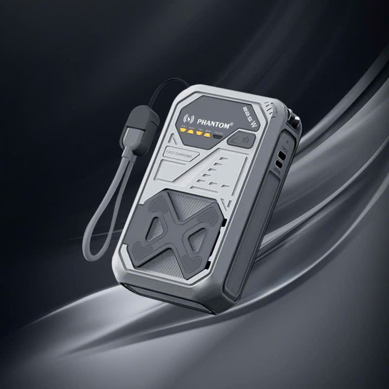 pin dự phòng PHANTOM P40 10.000mah đa năng kèm chân Cắm điện - Ảnh 6