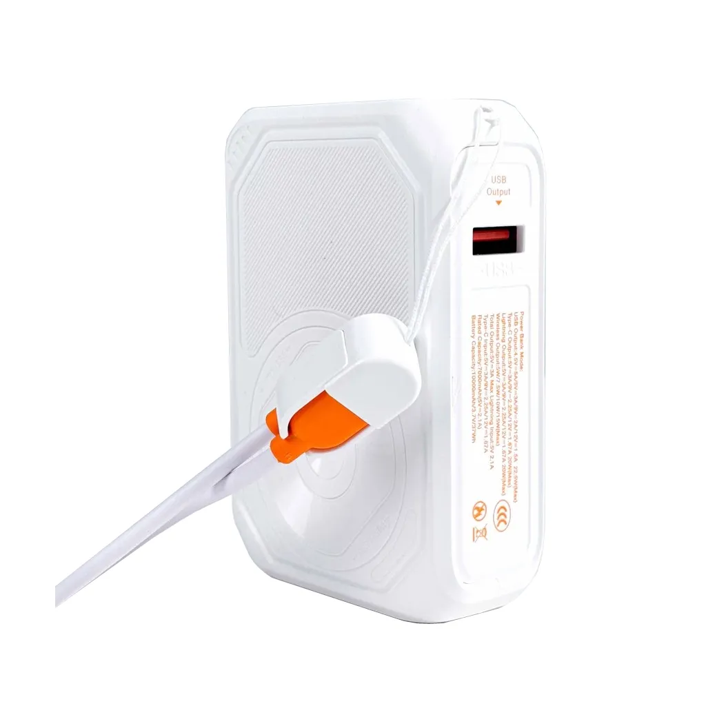 pin dự phòng PHANTOM P40 10.000mah đa năng kèm chân Cắm điện - Ảnh 7