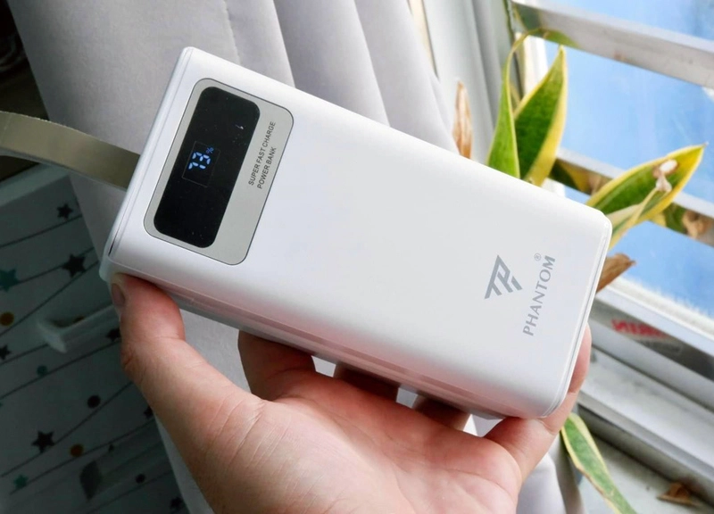 PIN PHANTOM P14 50,000mah kèm dây sạc nhanh - Ảnh 3