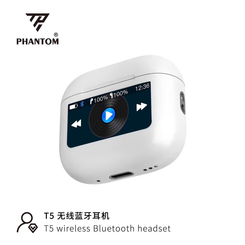 Tai nghe PHANTOM T5 ( cod màn hình ) - Ảnh 8