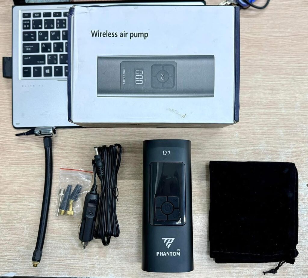 Bơm xe ô tô PHANTOM D1 - Ảnh 2