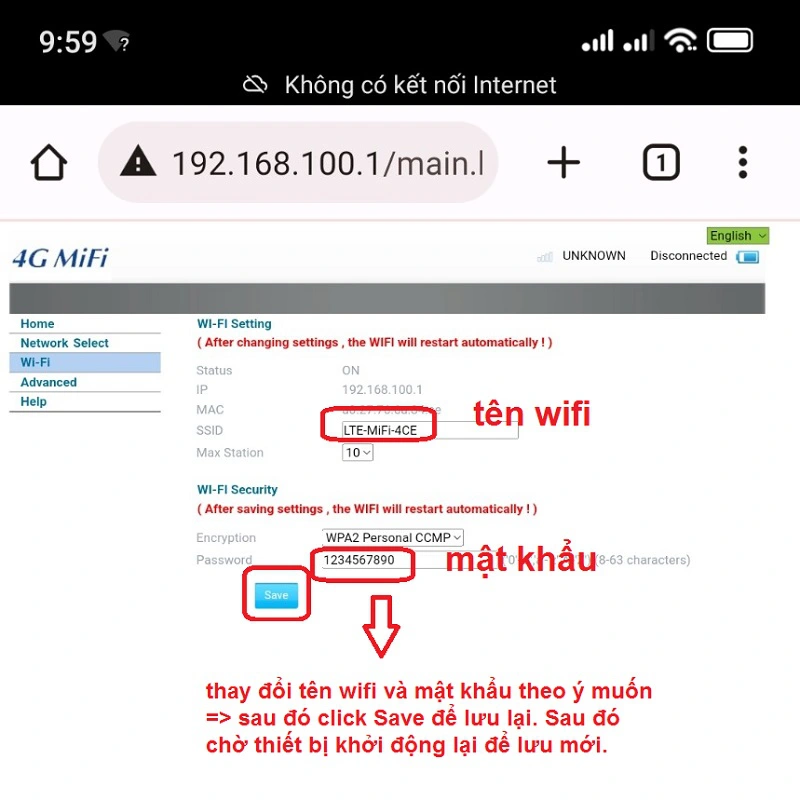 PHÁT WIFI H191 PIN 3.600mah ( OEM FAKE ) - Ảnh 5