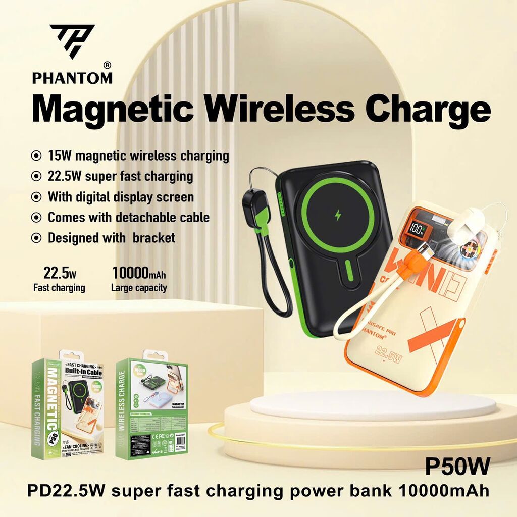 PHANTOM P50 Đa năng magsafe sạc nhanh