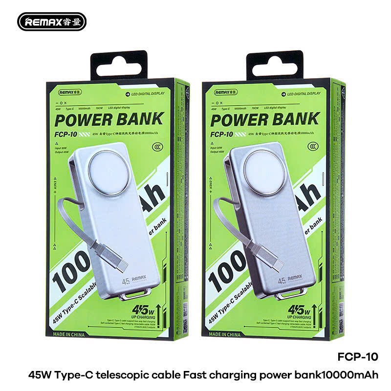 pin dự phòng remax FCP 10 45W  - Ảnh 3