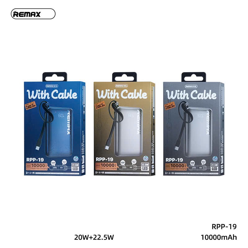 PIN DỰ PHÒNG REMAX RPP 19 SẠC NHANH - Ảnh 3