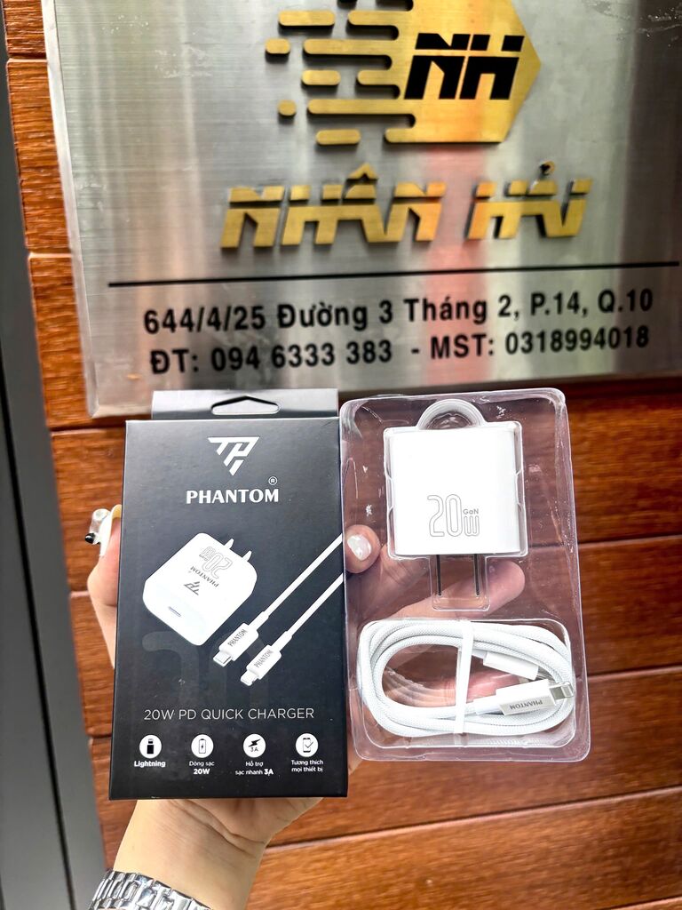 Bộ Sạc PHANTOM 20w GAN - Ảnh 4