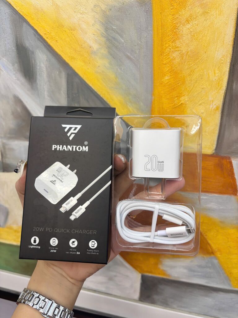 Bộ Sạc PHANTOM 20w GAN - Ảnh 3
