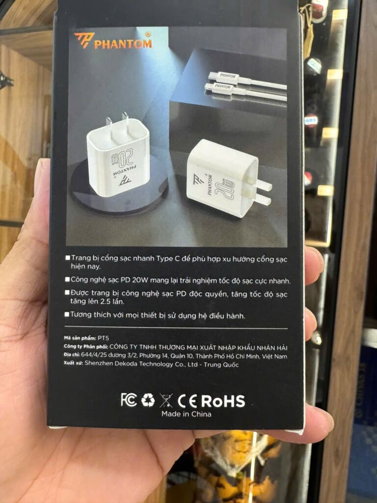 Bộ Sạc PHANTOM 20w GAN - Ảnh 2