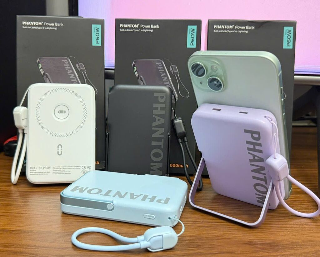 PIN PHANTOM P60 10.000mah Magsafe Đa năng - Ảnh 9