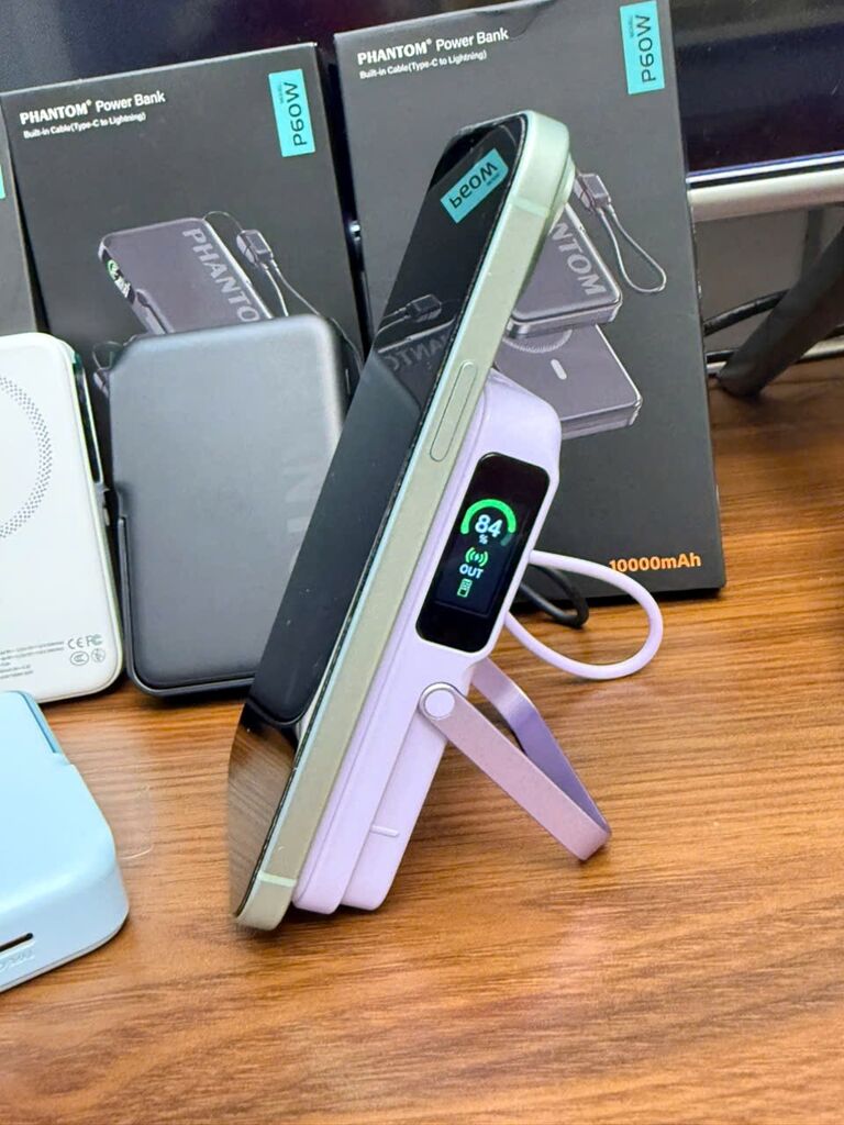 PIN PHANTOM P60 10.000mah Magsafe Đa năng - Ảnh 4