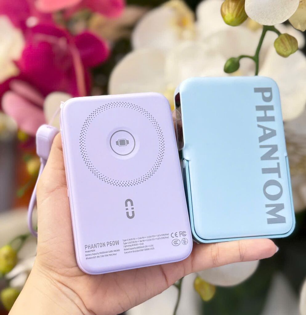PIN PHANTOM P60 10.000mah Magsafe Đa năng - Ảnh 10